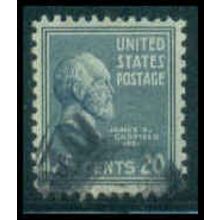 Used 825 20c James Garfield Very Fine M08073