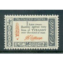 1141 4c Thomas Jefferson Credo Fine MNH MA0229