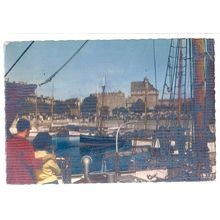 SAINT-MALO used postcard 1960 postmark #