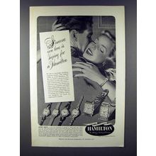 1950 Hamilton A-2, FL-33, Lynn, Olivia, Glenn Watch Ad