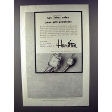 1954 Hamilton Standwick, Dawn Watch Ad!
