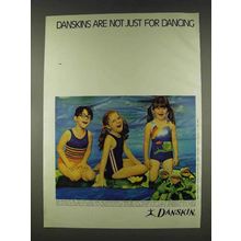 1978 Danskin Girl Swimsuits Ad - Not Just for Dancing