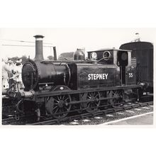 London Stepney Green LB & SC Railway Train Terrier Tank Class Photo