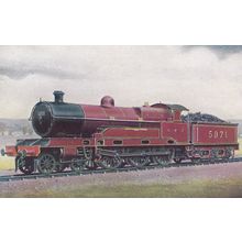 LMS Railway 4-6-0 Class SM-T 2P Scottish Train Photo