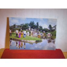 THE SEIWAEN JAPANESE GARDEN, JURONG, SINGAPORE unused postcard =