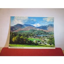 KESWICK-ON-DERWENTWATER, LAKE DISTRICT, CUMBRIA unused postcard by John Hinde =