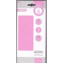 Tonic Studios. Slimline Stitched Background Die Set. Die Cutting Cardmaking