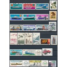 1200+ Stamp Selection - Poland - Used Hinged