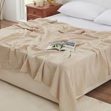 Love'S Cabin 6 Layer 100% Cotton Muslin Blanket, 108"X90" Muslin King Size Blank