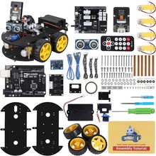 ELEGOO UNO R3 Smart Robot Car Kit V4 for Arduino Robotics for Kids Ages 8-12 12-