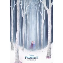 Frozen II (2019)_5 Movie Film Poster Canvas iconic design