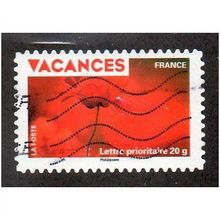 FRA 2009 (56c) 'VACANCES - POPPY' FINE USED (EBID21144)