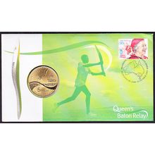 2005 Australia $5 Coin PNC Queen's Baton Relay