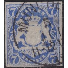 GERMANY Bayern Bavaria [1867] MiNr 0021 c ( O/used ) [01]