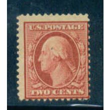 375 2c George Washington Average MNH C1876