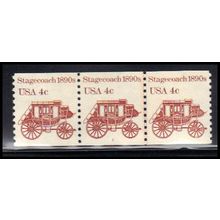 1898Av 4c Stagecoach Very Fine MNH Dry Gum PNC 2/3 KA9373