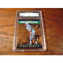 1995 Upper Deck SP, Graded Mint 9, STEVE McNAIR, Prospects, Foil, Oilers