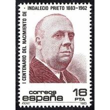 España. 1983. Mi # 2617. Indalecio Prieto. Political