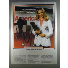 1980 American Airlines Ad - I Spend All Day in Airport