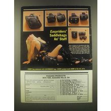 1985 Easyriders' Paisano Products Ad - Saddlebags