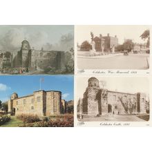 Colchester Castle in 1892 Victorian Painting War 4x Postcard s