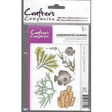 Crafter's Companion. Underwater Garden Stamp Set. Stamping Cardmaking Crafts