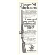 WINCHESTER SHOTGUN :- Original Vintage 1986 Magazine Advert ~ UK POST FREE