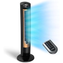 Lasko Oscillating Tower Fan, Remote Control, Ionizer, 3 Speeds, Timer, for Bedro