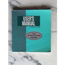 User's Manual Fax/Data Modem v.34 28800bps 1428VQE ASK9411 reference guide book