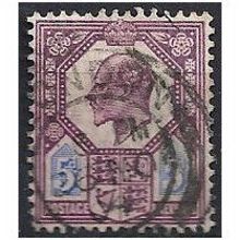 1902 SG242 5d Dull Purple & Ultramarine Good/Fine Used ..