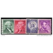 1954/1968 4 different values - #1533 fine used (o)