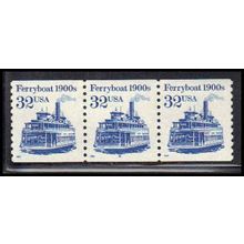2466v 32c Ferryboat Very Fine MNH LGG PNC 4/3 PA2951