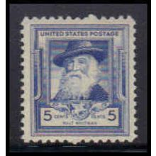 867 5c Walt Whitman Fine MNH KA2808