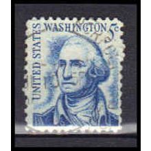 Used 1283B 5c George Washington Fine KA6040
