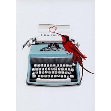 Just My Type - Tree Free Greeting Card - 17682