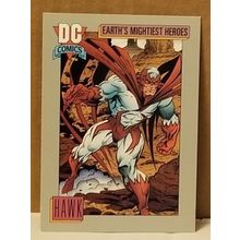 1991 DC Cosmic Card #55 Hawk