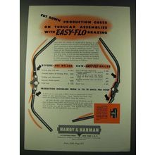 1948 Handy & Harman Easy-Flo Brazing Ad - Cut down production costs