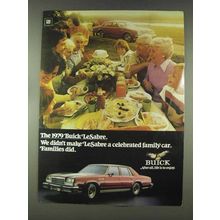 1979 Buick LeSabre ad - Celebrated Family Car