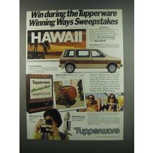 1984 Tupperware Products Ad - Winning Way Sweepstakes