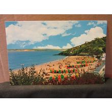 PORTHMINSTER BEACH, ST. IVES .CORNWALL .unused postcard by NPO Dexter =