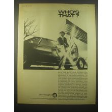 1966 Burroughs Machines Limited Ad - Who's That?