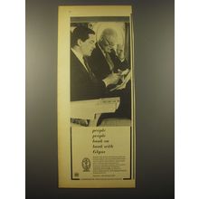 1965 Glyn, Mills and Co. Bank Ad - people people bank on bank with Glyns
