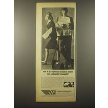 1965 UTA Airlines Ad - How do air-experienced executives