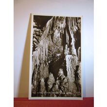 THE OUTER GROTTO, WOOKEY HOLE CAVE, SOMERSET unused postcard RP =