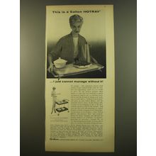 1961 Salton Hotray Advertisement - This is a Salton Hotray