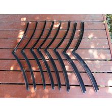 1940 40 Chrysler Grill Bars & Trim OEM 8 pc New Yorker Highlander Royal Windsor