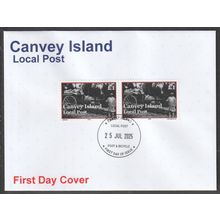 CANVEY ISLAND LOCAL POST 2025 - Laundry Delivery c1930 Transport First Day Cover