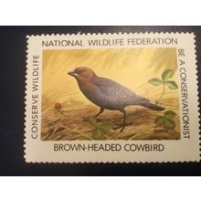 ICOLLECTZONE US National Wildlife Federation Cowbird VF NH