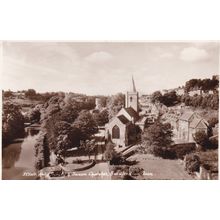 ED 173 BRADFORD ON AVON - HOLY TRINITY AND SAXON CHURCHES . PRINTED POSTCARD