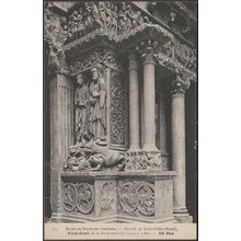Pied-droit de la Porte Centrale, Portail de Saint-Gilles, c.1910 - Neurdein CPA